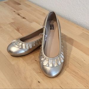 Harper Canyon Ballet Ruffle Flat  NWT